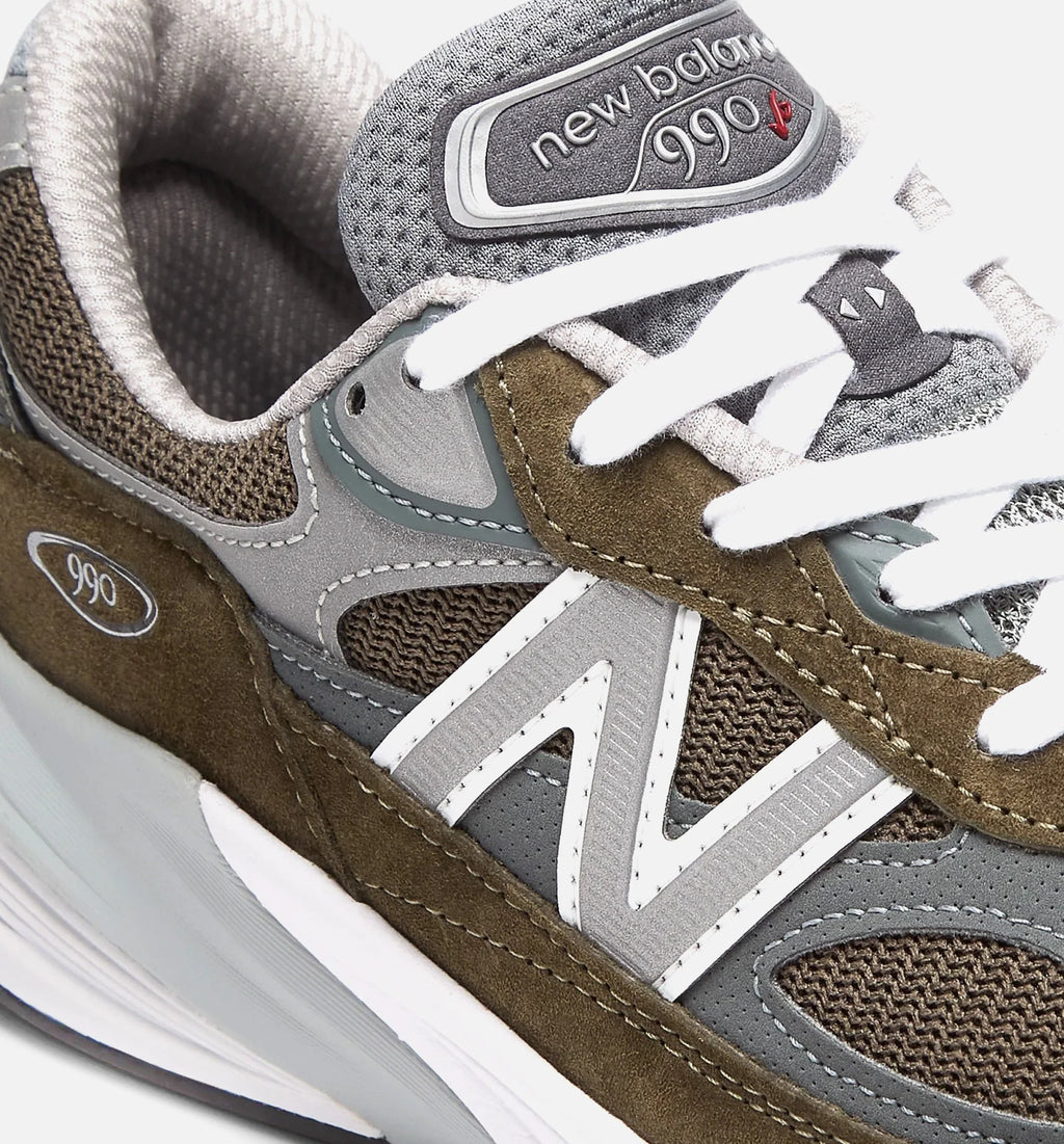 990 V6 Made In Usa Olive Mens Lifestyle Shoe Olive Grey