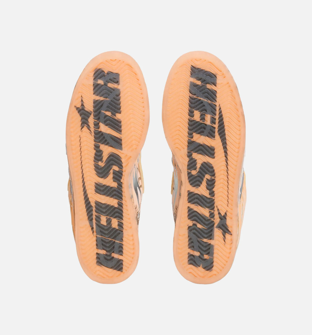 Hellstar Superstar II Mens Lifestyle Shoe Hazy Orange Silver Metallic Core Black Limit One Per Customer