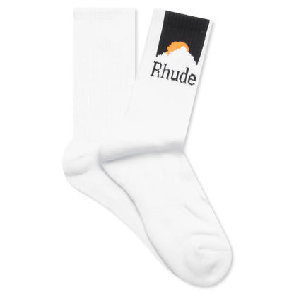 Moonlight Sport Socks White