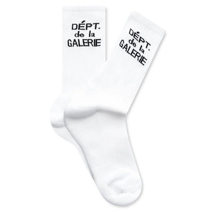 French Clean Socks Clean White
