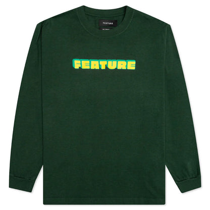 Fea Tendo L S Tee Dark Green