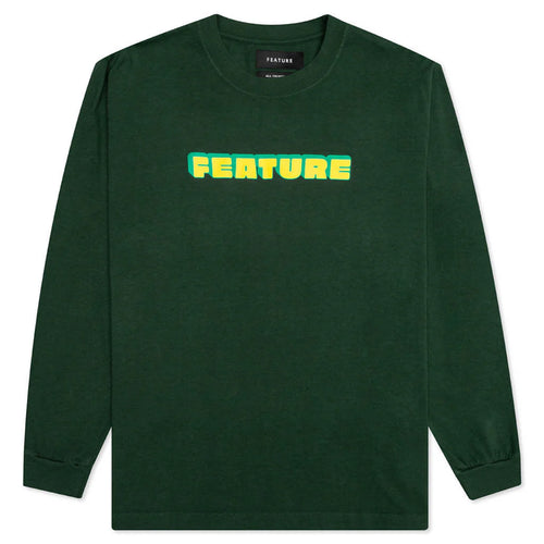 Fea Tendo L S Tee Dark Green