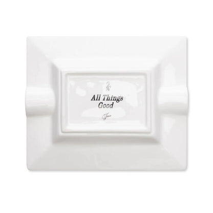 Churchill Ashtray White