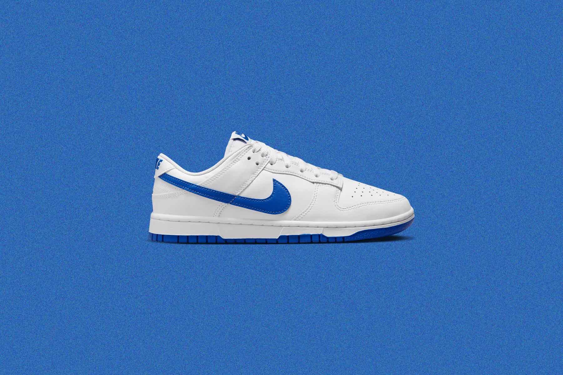 Dunk Low Retro White Hyper Royal