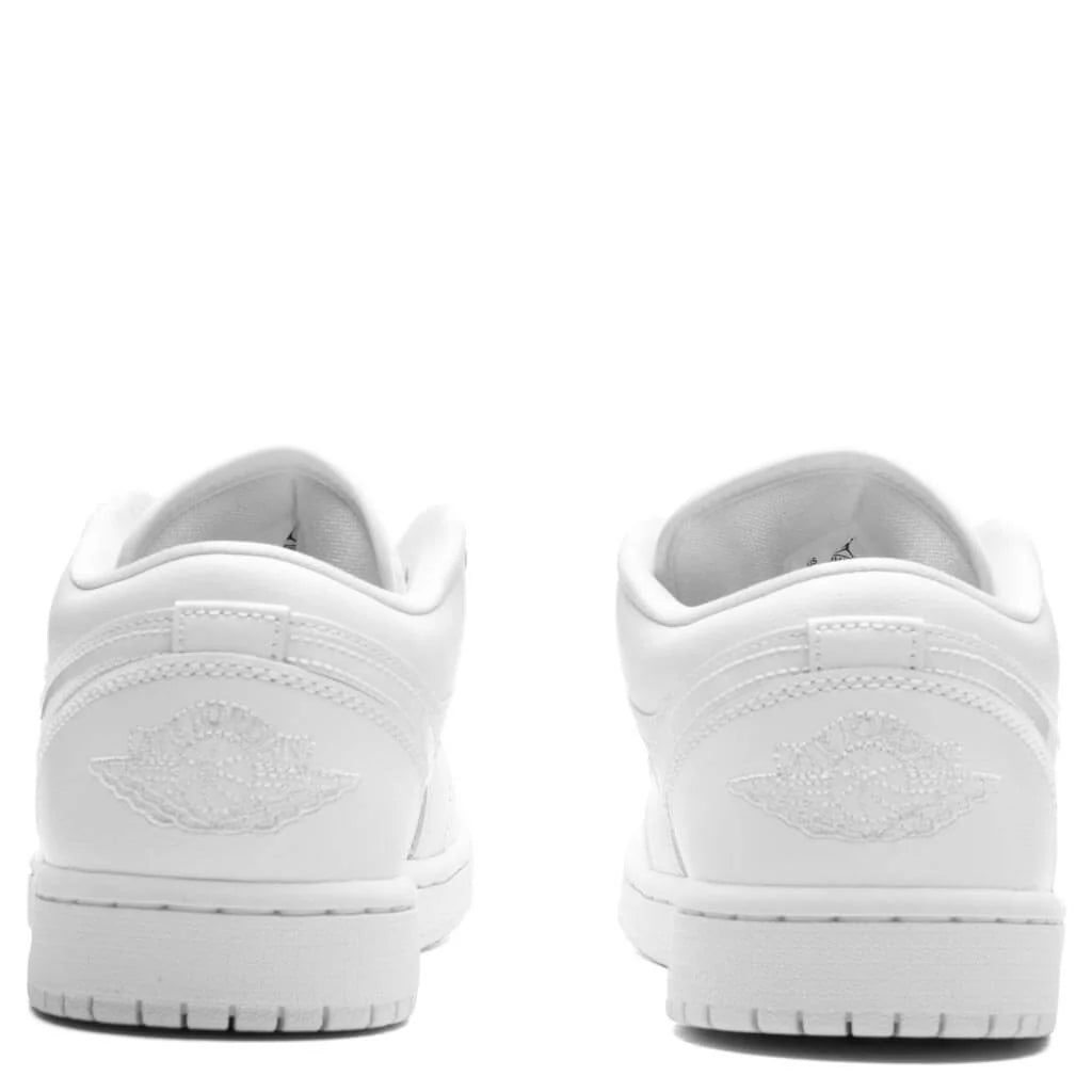 Womens Air Jordan 1 Low Triple White