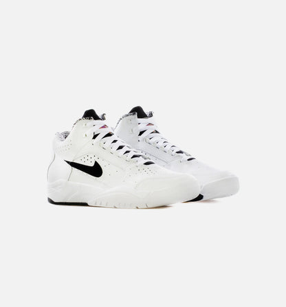 Air Flight Lite Mid Mens Lifestyle Shoe White Black