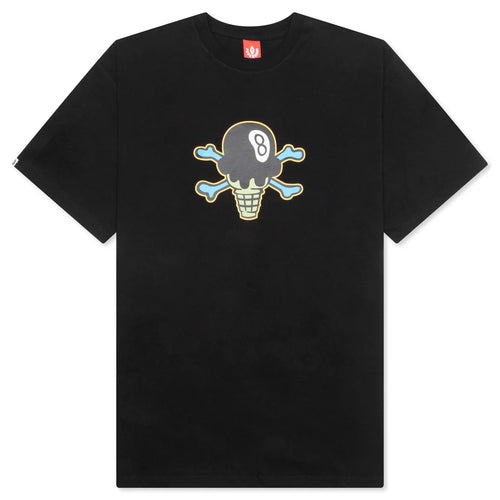 8 Ball S S Tee Black
