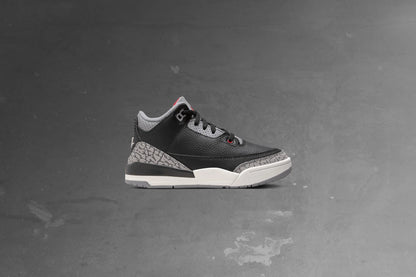 Air Jordan 3 Retro PS Black Cement Black Fire Red Cement Grey Summit White