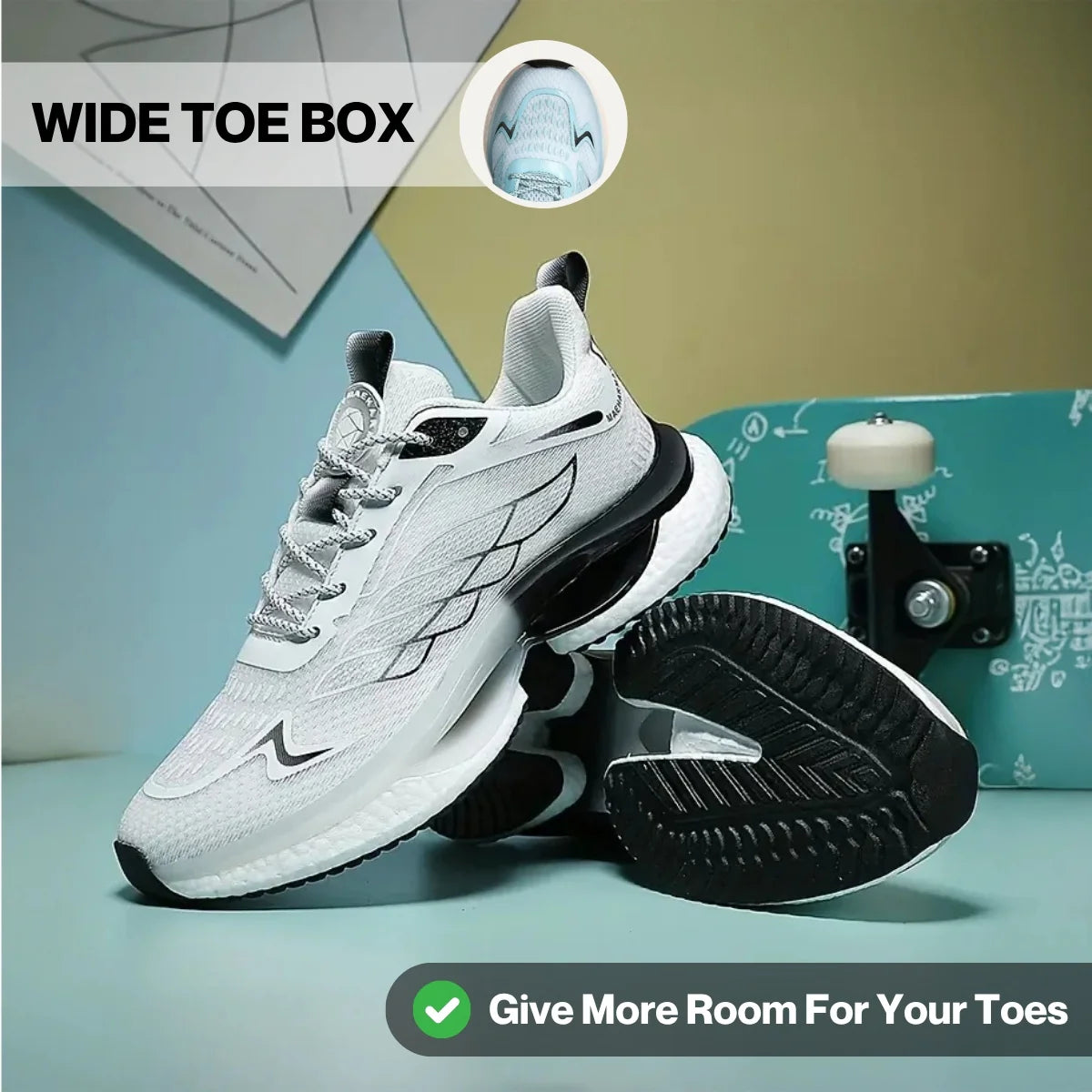 Aerion Hands Free and Supportive Walking Shoes