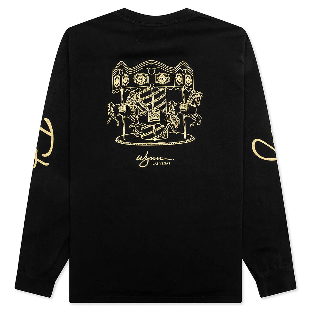 Feature x Wynn Carousel L S Tee Black