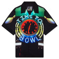 Time Bowling Button Up Black