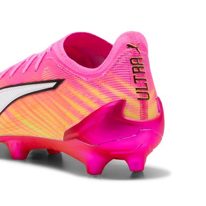 PUMA Ultra 6 Ultimate FG Firm Ground Mens Soccer Cleats Pink White