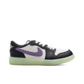 Air Jordan 1 Retro Low OG PS Black Black Raspberry Volt Tint
