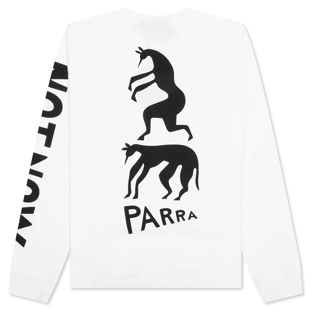 There Will Be Not Long Sleeve T Shirt White