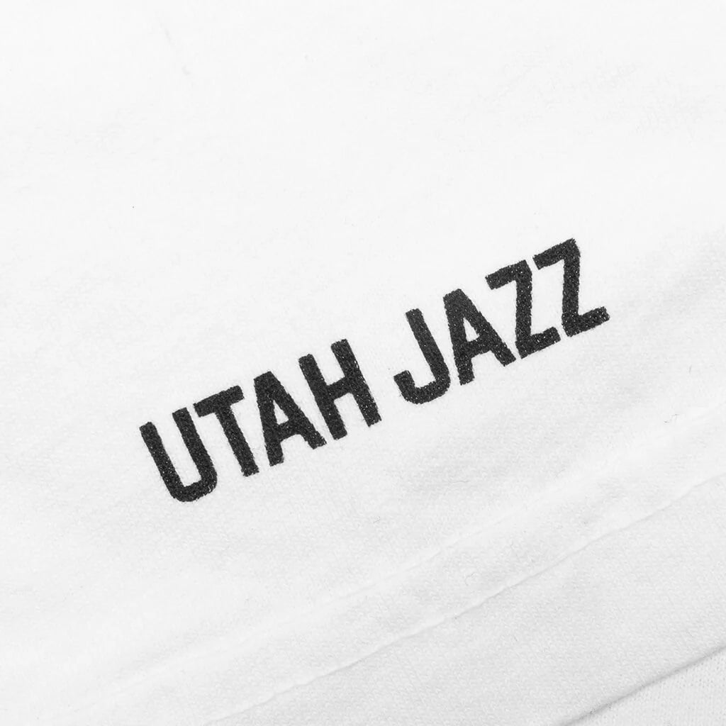 NBA Utah Jazz Simply Jazz Tee White