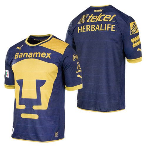 PUMA Pumas Away Jersey 2012 Navy Gold