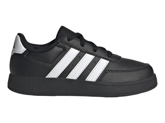 Tenis Adidas Breaknet 20 Negro y Blanco para Niño
