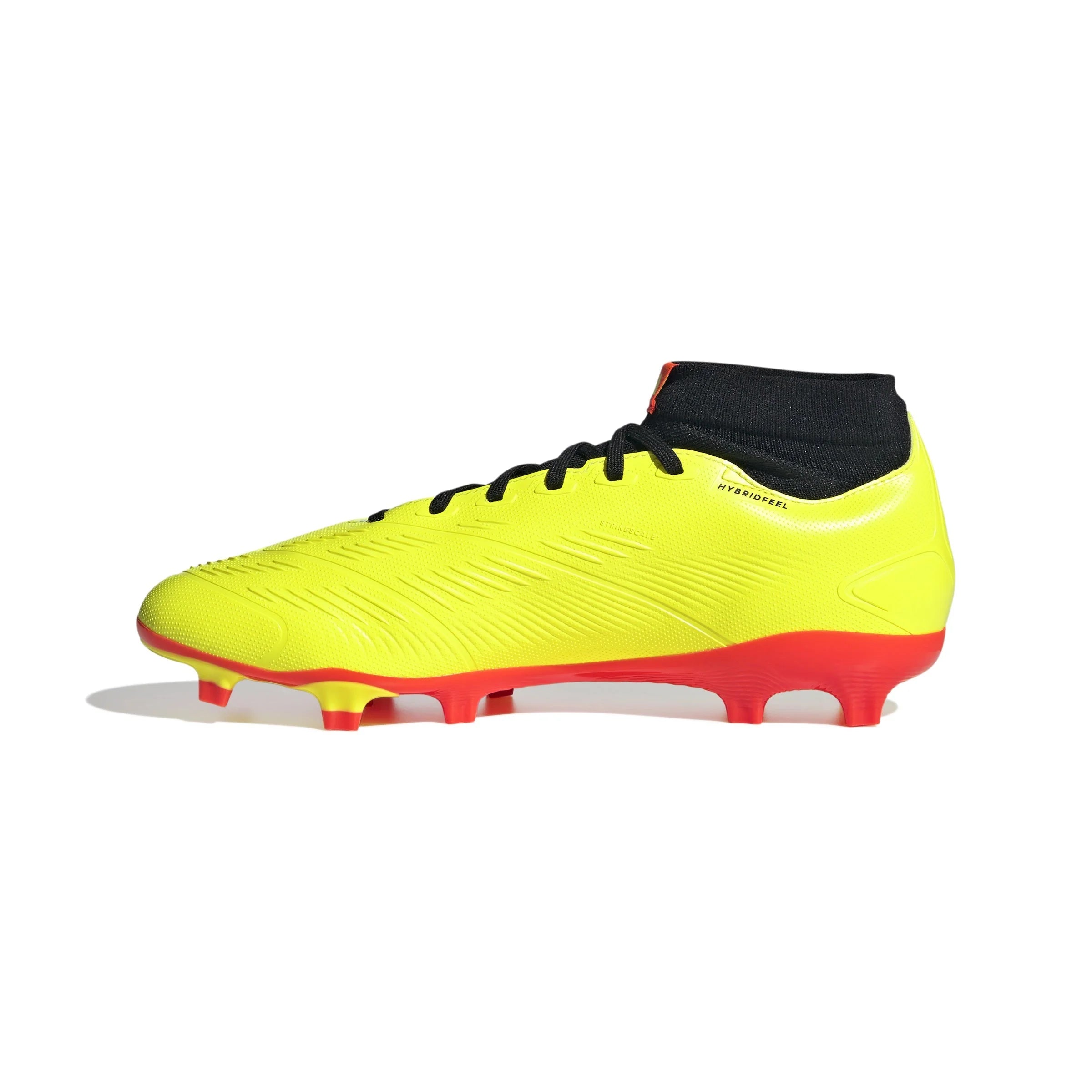 adidas Predator League Sock FG Firm Ground Soccer Cleats Team Solar Yellow Core Black