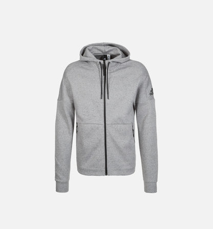 ID Stadium Jacket Mens Heather Grey