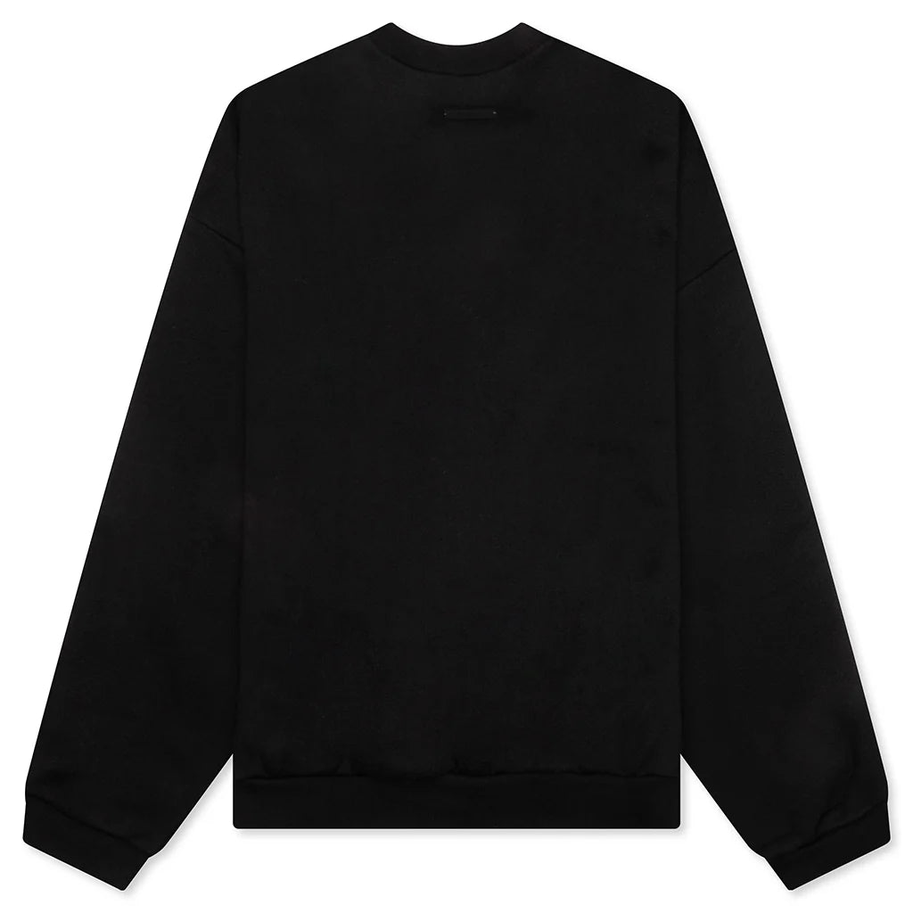 Fleece Crewneck Black