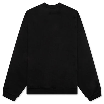 Fleece Crewneck Black