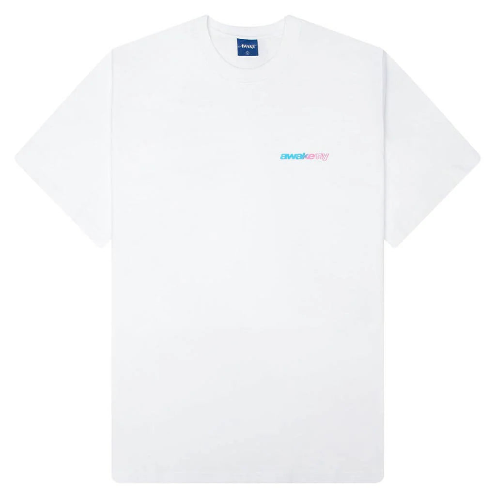 Gradient Sport Tee White