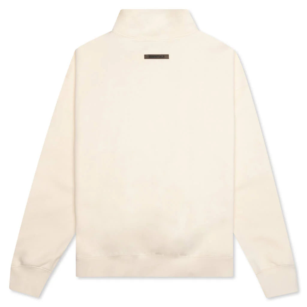 Essentials Pullover Mockneck Cream