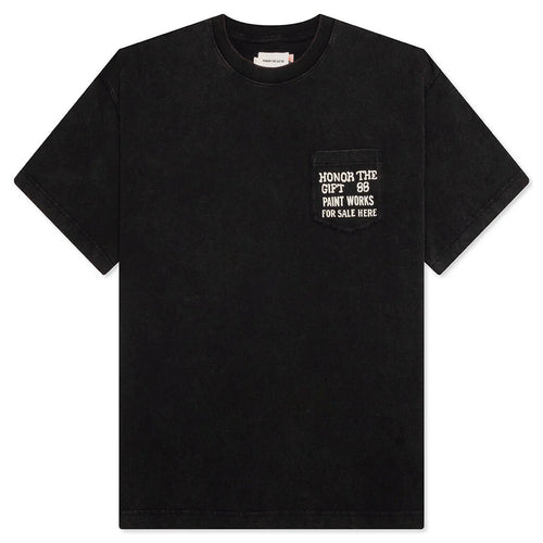 Paint Works Tee Black