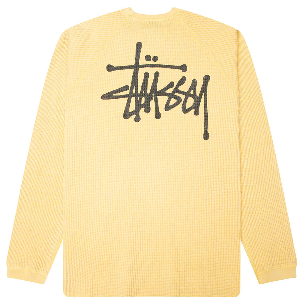 Raglan Thermal Basic Stock Pale Yellow