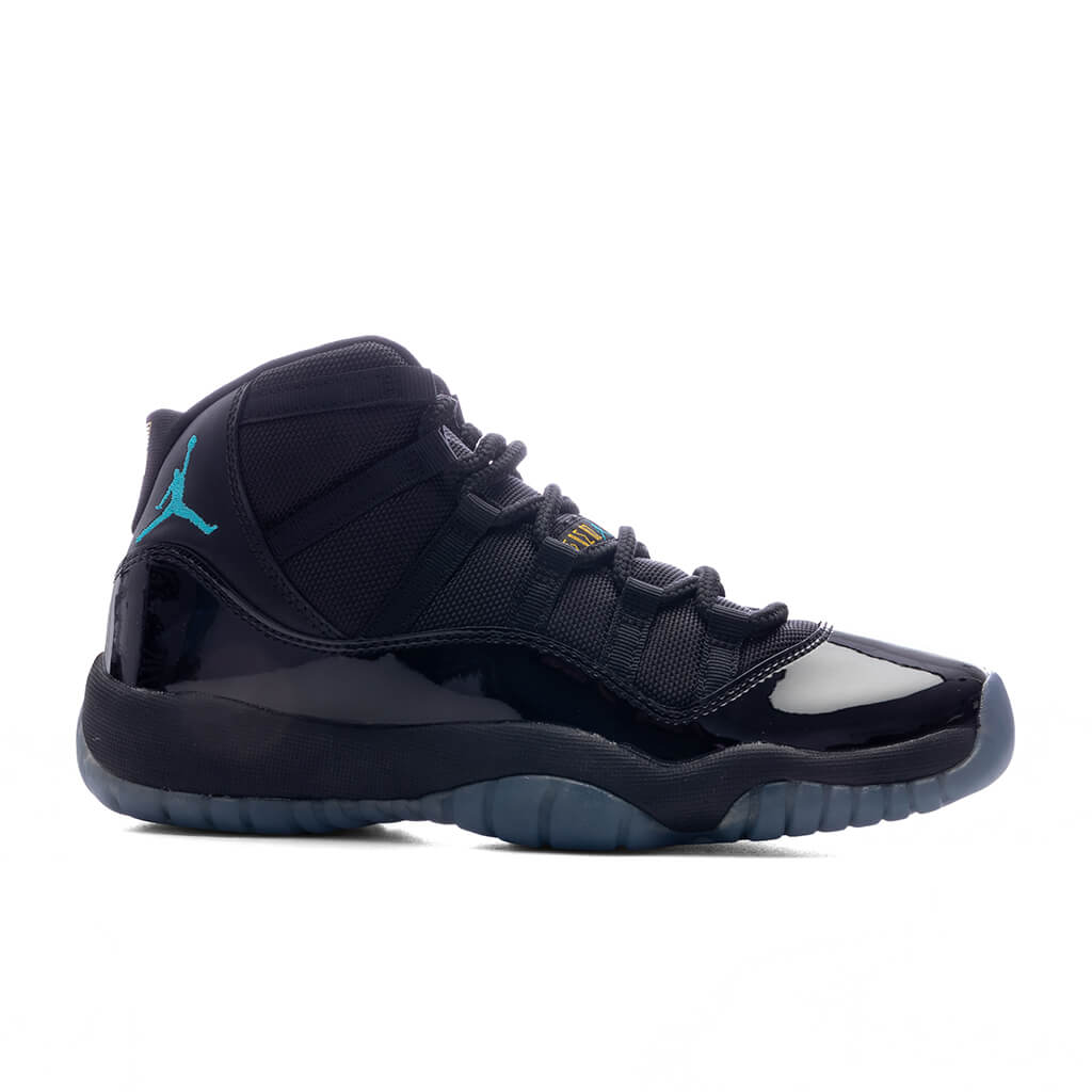 Air Jordan 11 Retro Gamma GS Black Gamma Blue Varsity Maize