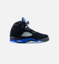 Air Jordan 5 Retro Racer Blue Mens Lifestyle Shoe Black Blue Limit One Per Customer