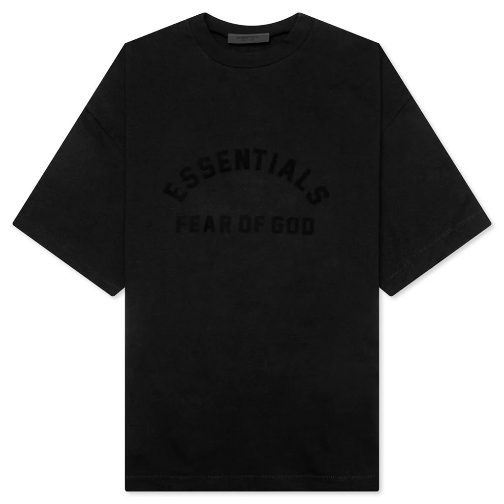 Essentials Heavy S S Tee Black