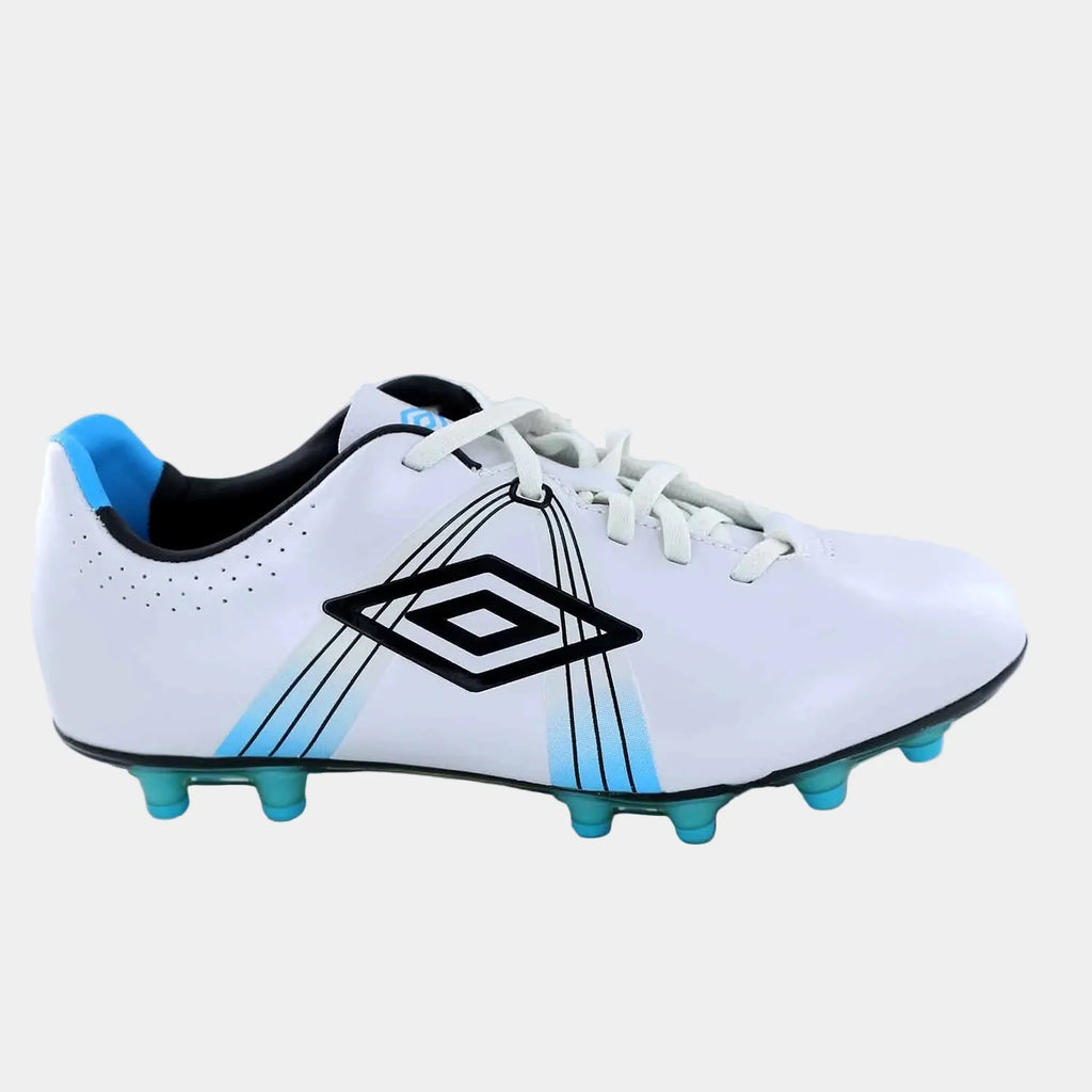 Umbro GT CUP HG A Hard Ground Soccer Cleats White Black Blue