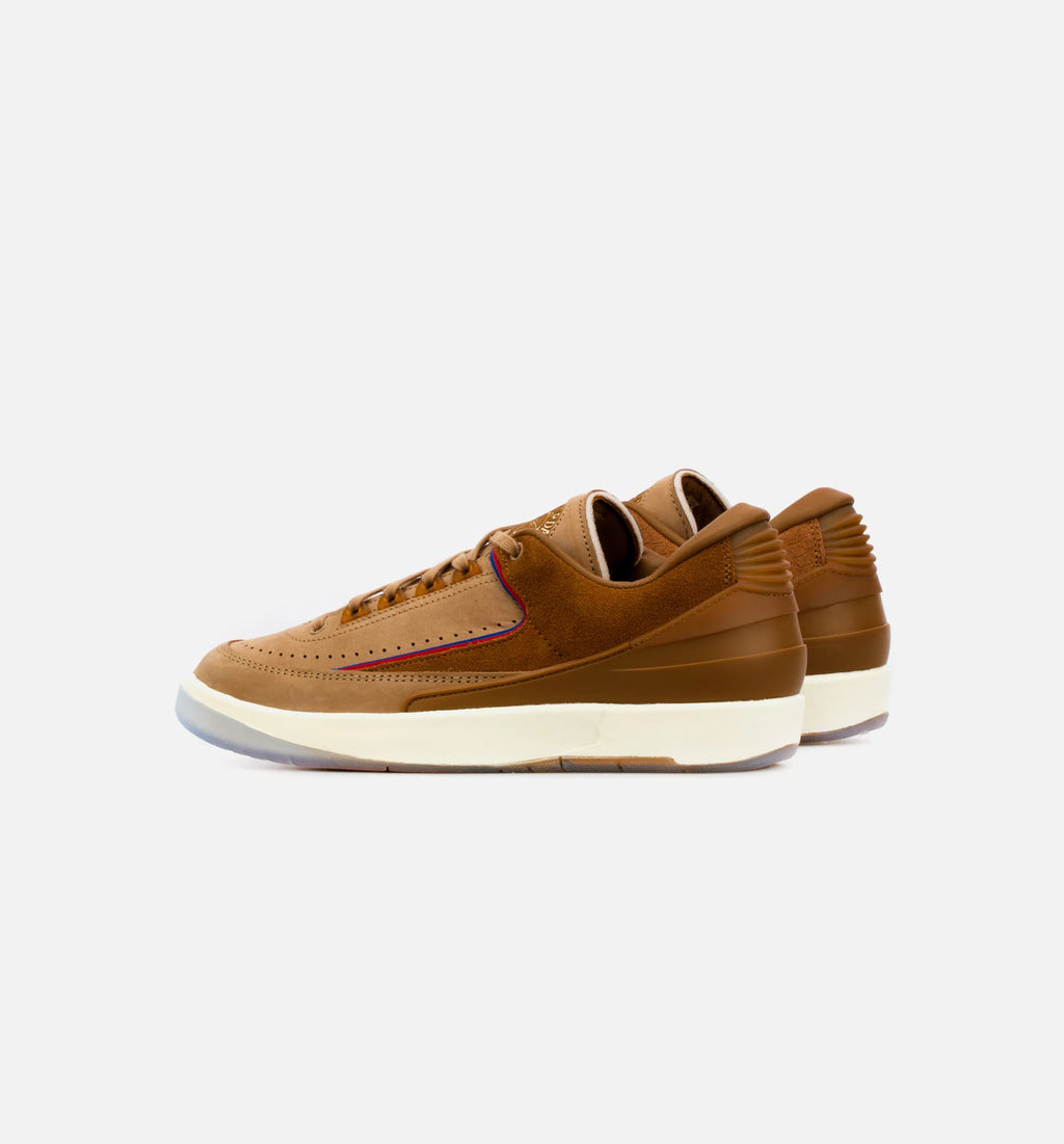 Air Jordan 2 Low x Two 18 Mens Lifestyle Shoe Brown