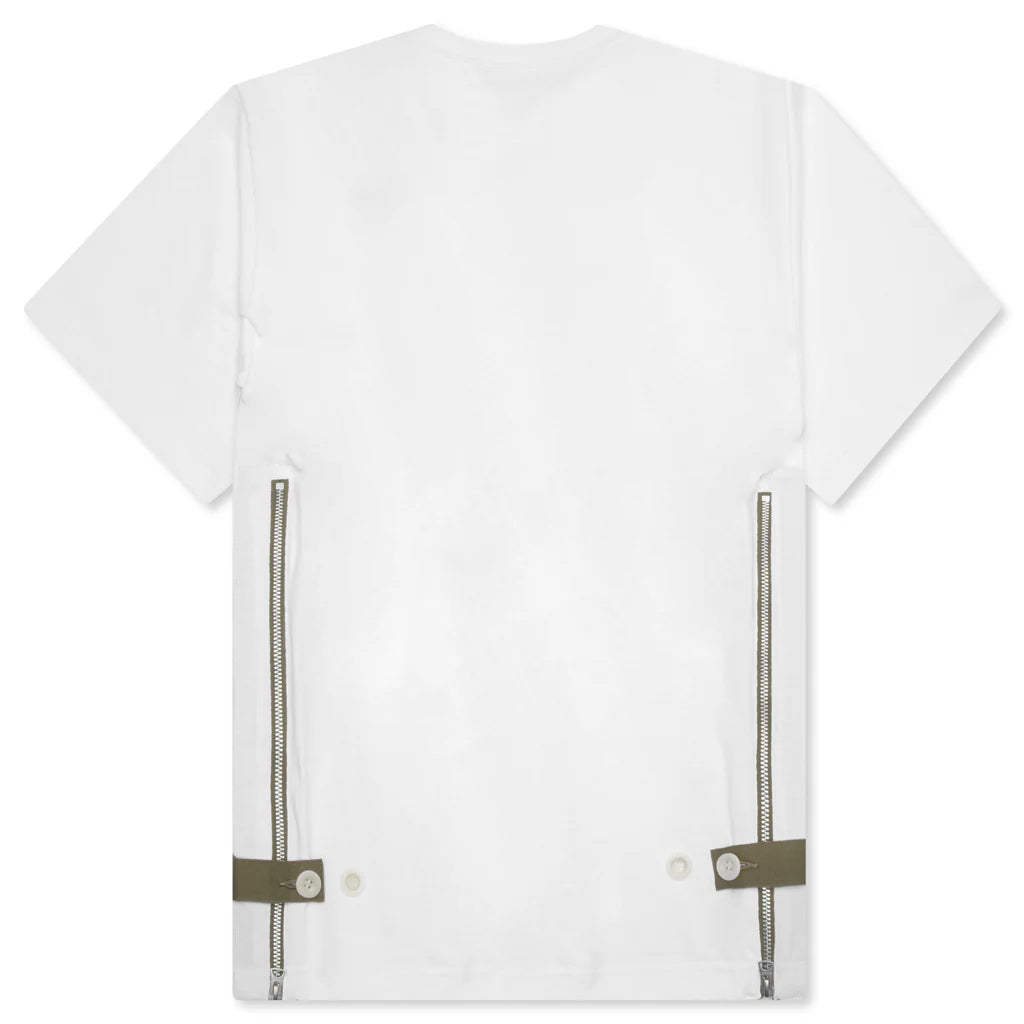 Cotton Jersey T Shirt White