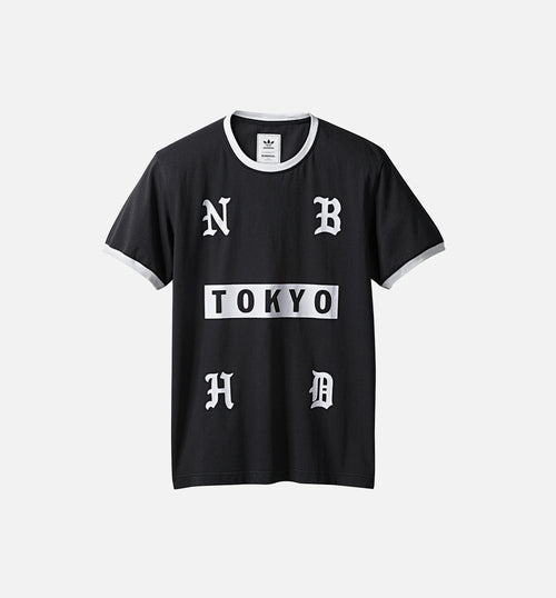 adidas X Neighborhood Collection Mens T Shirt Black White