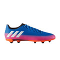 adidas Messi 163 FG AG Multi Ground Soccer Cleats Blue Blast White Solar Orange