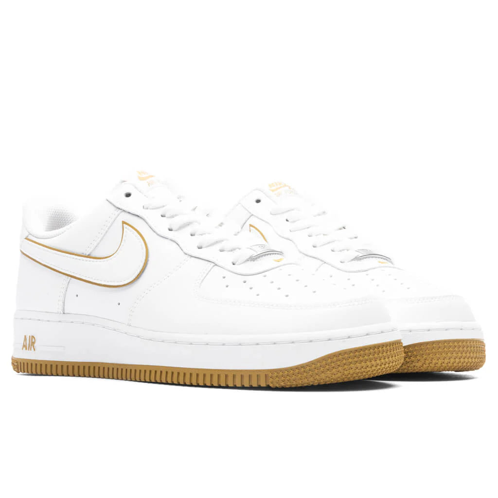 Air Force 1 07 White White Bronzine