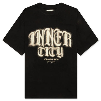Stamp Inner City Tee Black