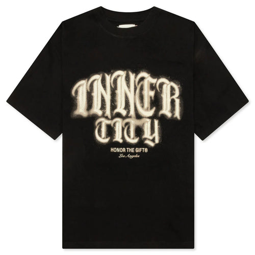 Stamp Inner City Tee Black