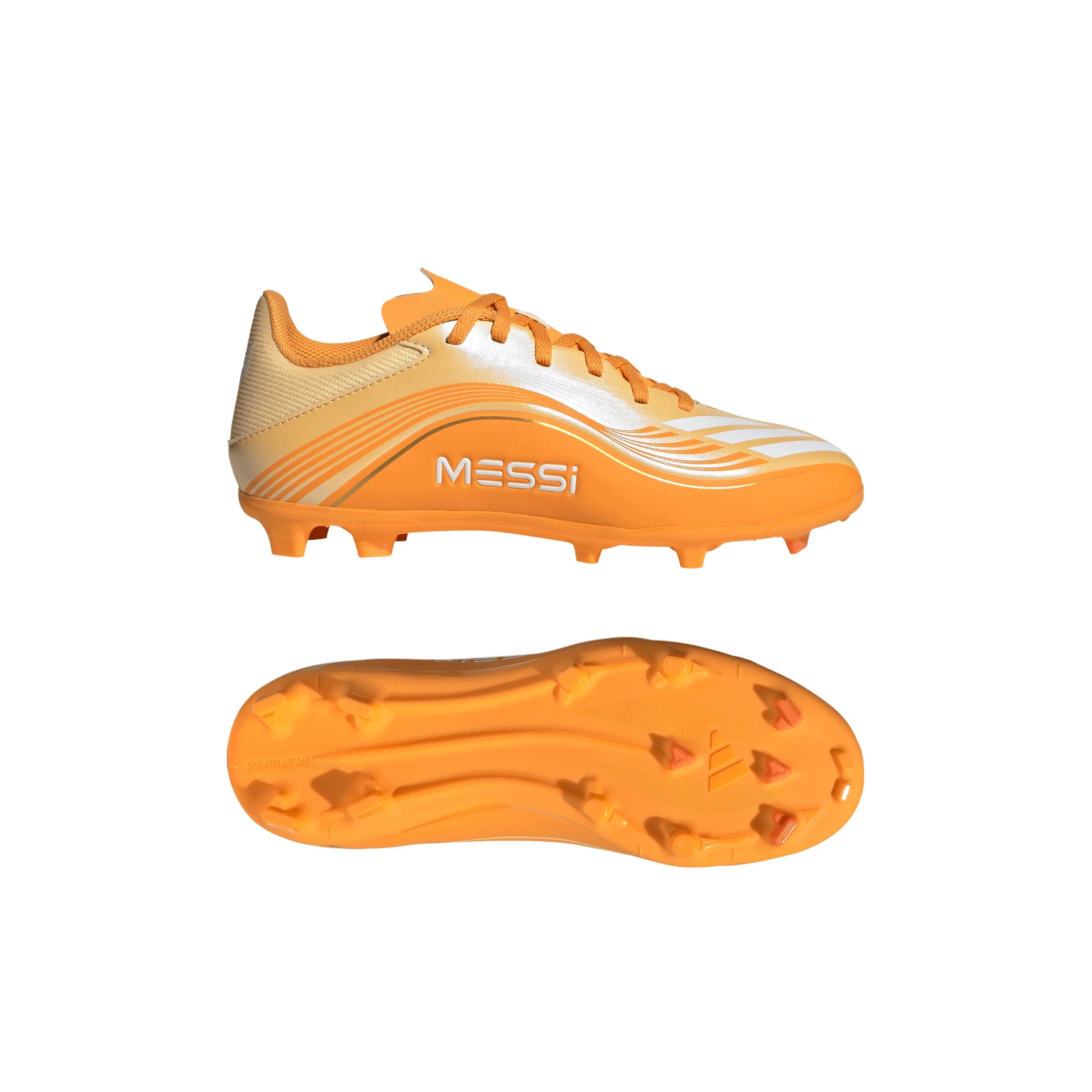 adidas F50 Messi League FG MG Firm Ground Multi Ground Youth Soccer Cleats Icta Gold