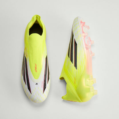 adidas F50 Elite Laceless FG Firm Ground Mens Soccer Cleats Yellow Black Red