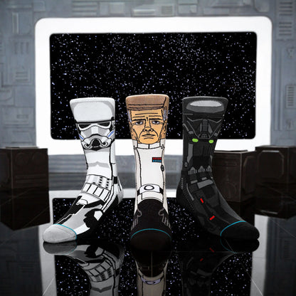 Star Wars Rogue One 3 Pack Socks Black
