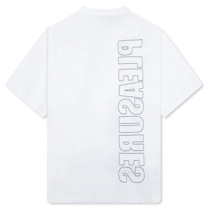 Outline Heavyweight T Shirt White