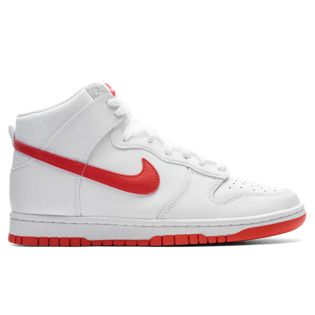Dunk Hi Retro White Picante Red White