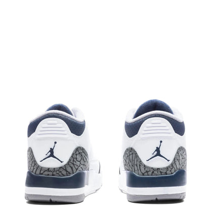 Air Jordan 3 Retro PS White Midnight Navy Cement Grey