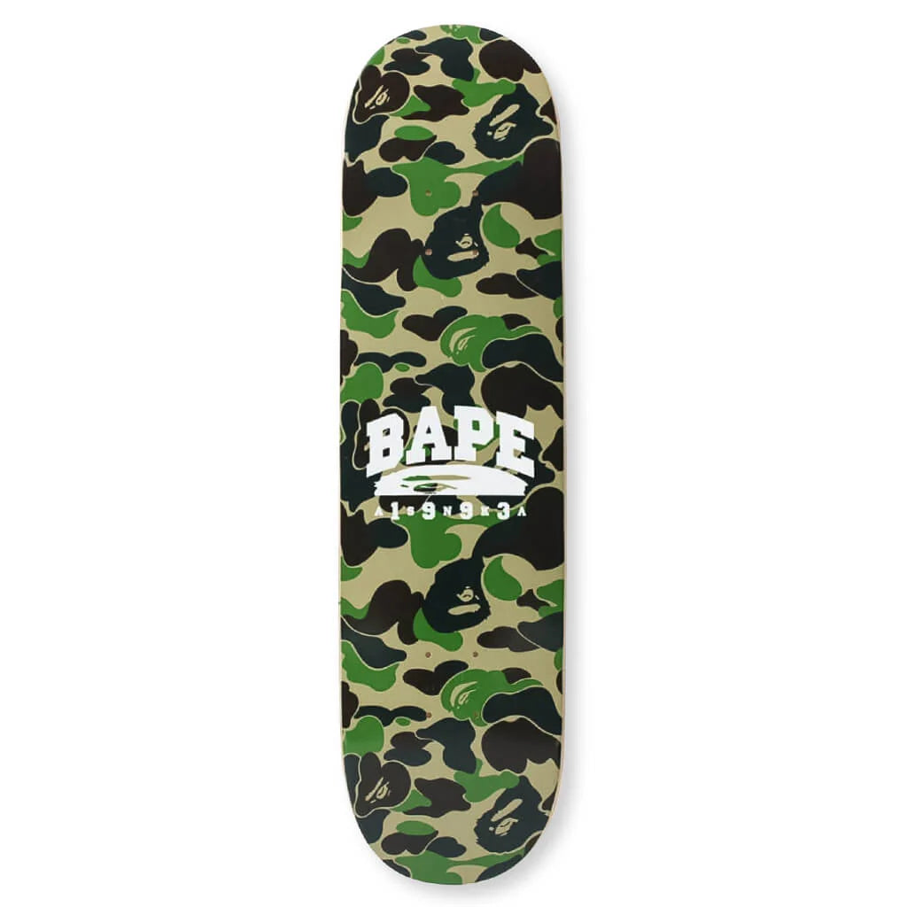 ABC Camo Skateboard Green