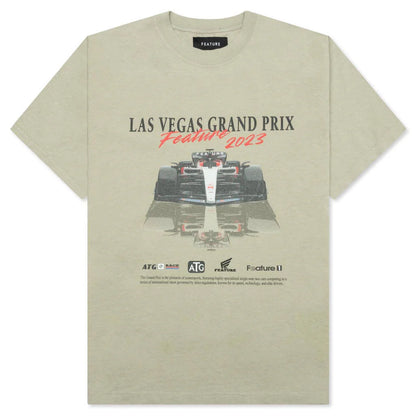 Grand Prix Tee Oil Green