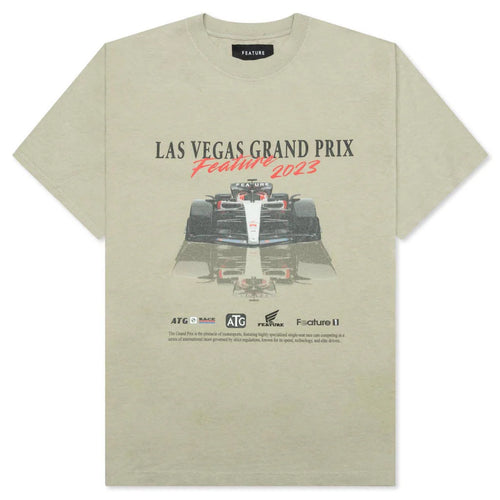 Grand Prix Tee Oil Green