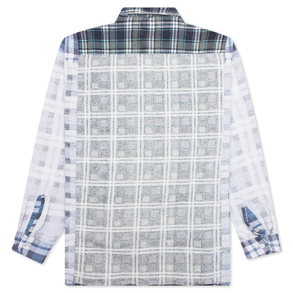 Ribbon Wide IO Flannel Shirt Assorted